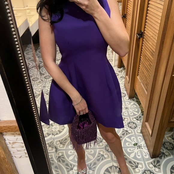 Zara purple dress , went viral 
worn only once - Picture 3 of 3
